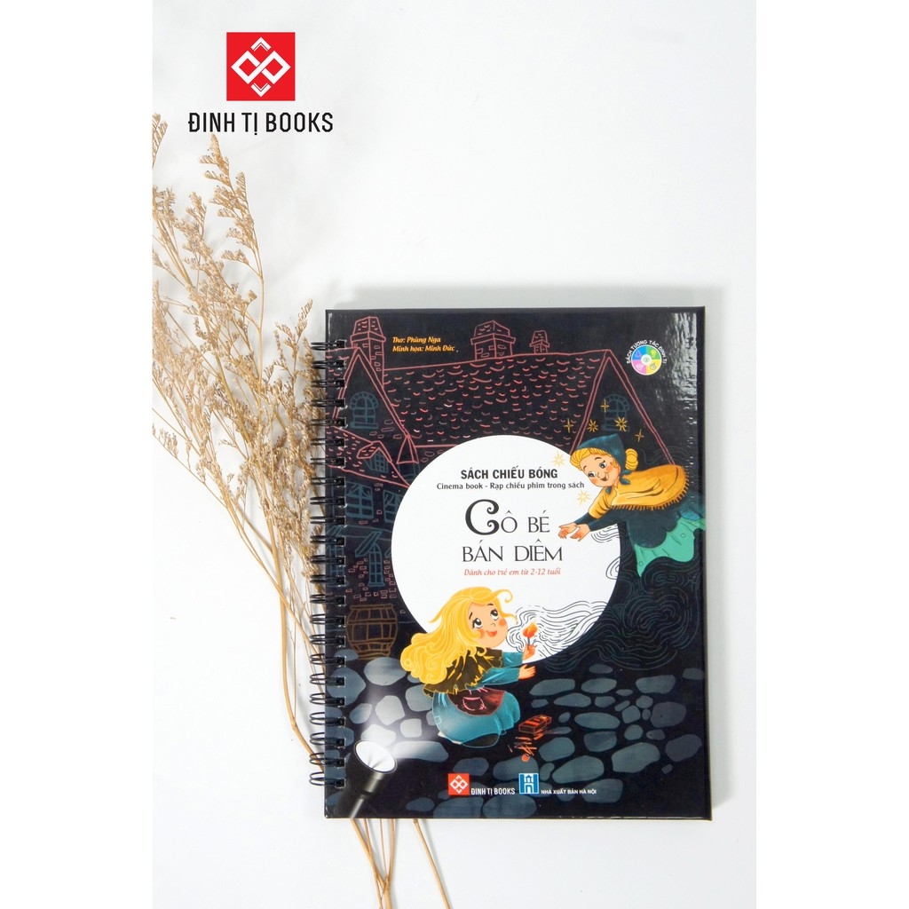 sách chiếu bóng - cinema book - rạp chiếu phim trong sách - cô bé bán diêm - Ảnh 4