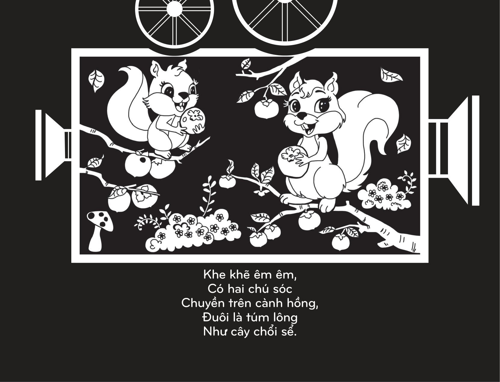 sách chiếu bóng - cinema book - rạp chiếu phim trong sách - động vật hoang dã - Ảnh 3