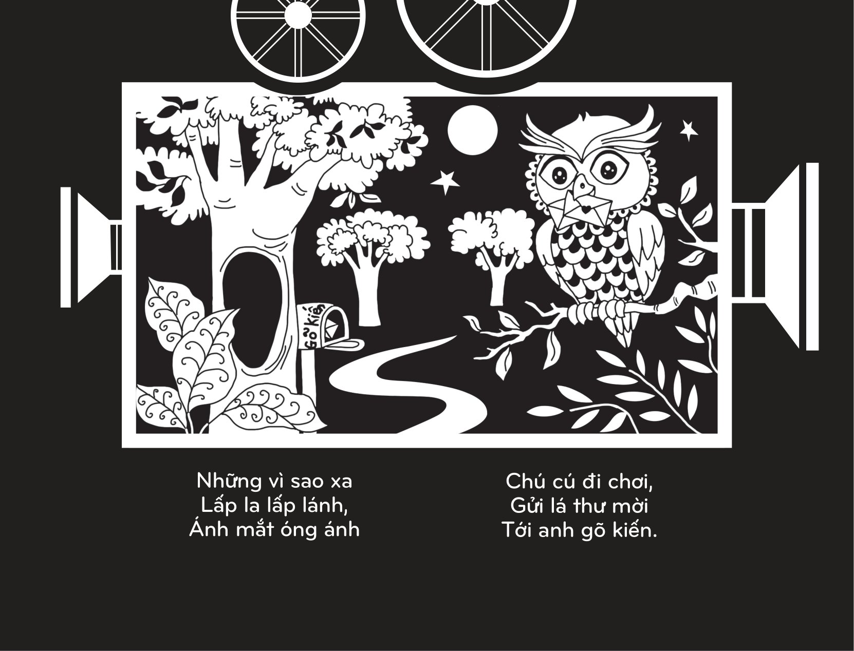 sách chiếu bóng - cinema book - rạp chiếu phim trong sách - động vật hoang dã - Ảnh 7