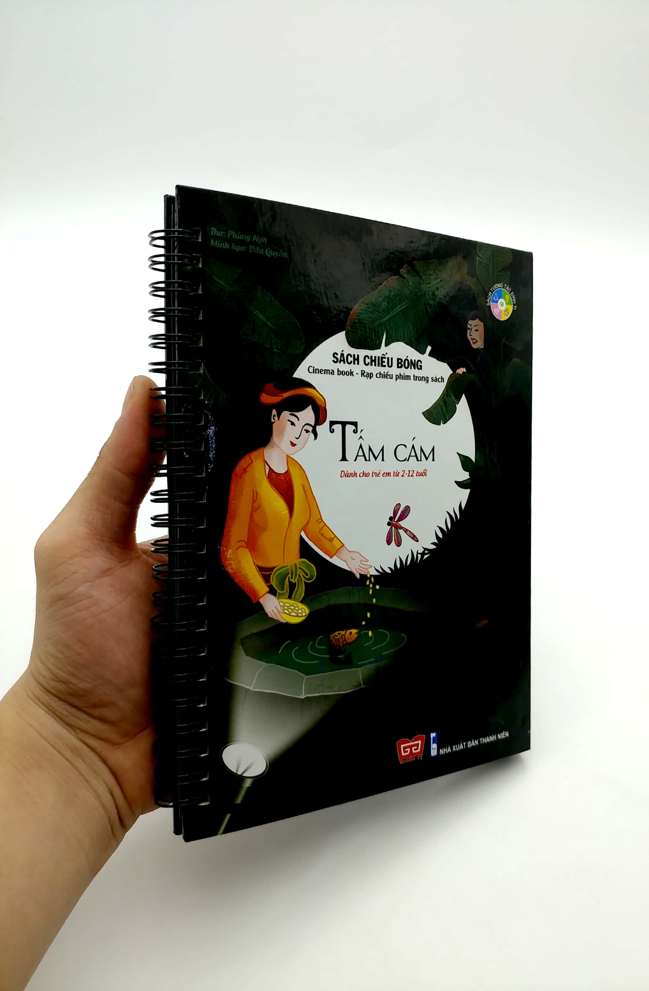 sách chiếu bóng - cinema book - rạp chiếu phim trong sách - tấm cám - Ảnh 8