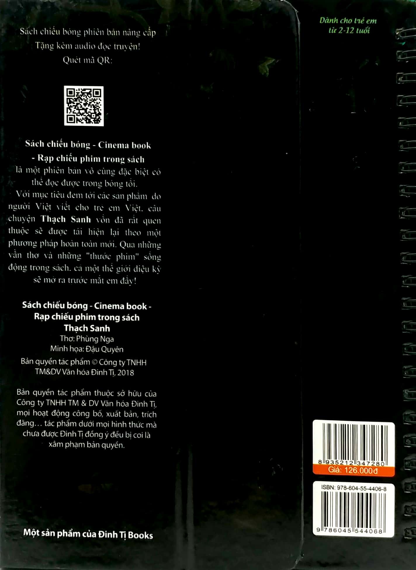 sách chiếu bóng - cinema book - rạp chiếu phim trong sách - thạch sanh - Ảnh 6