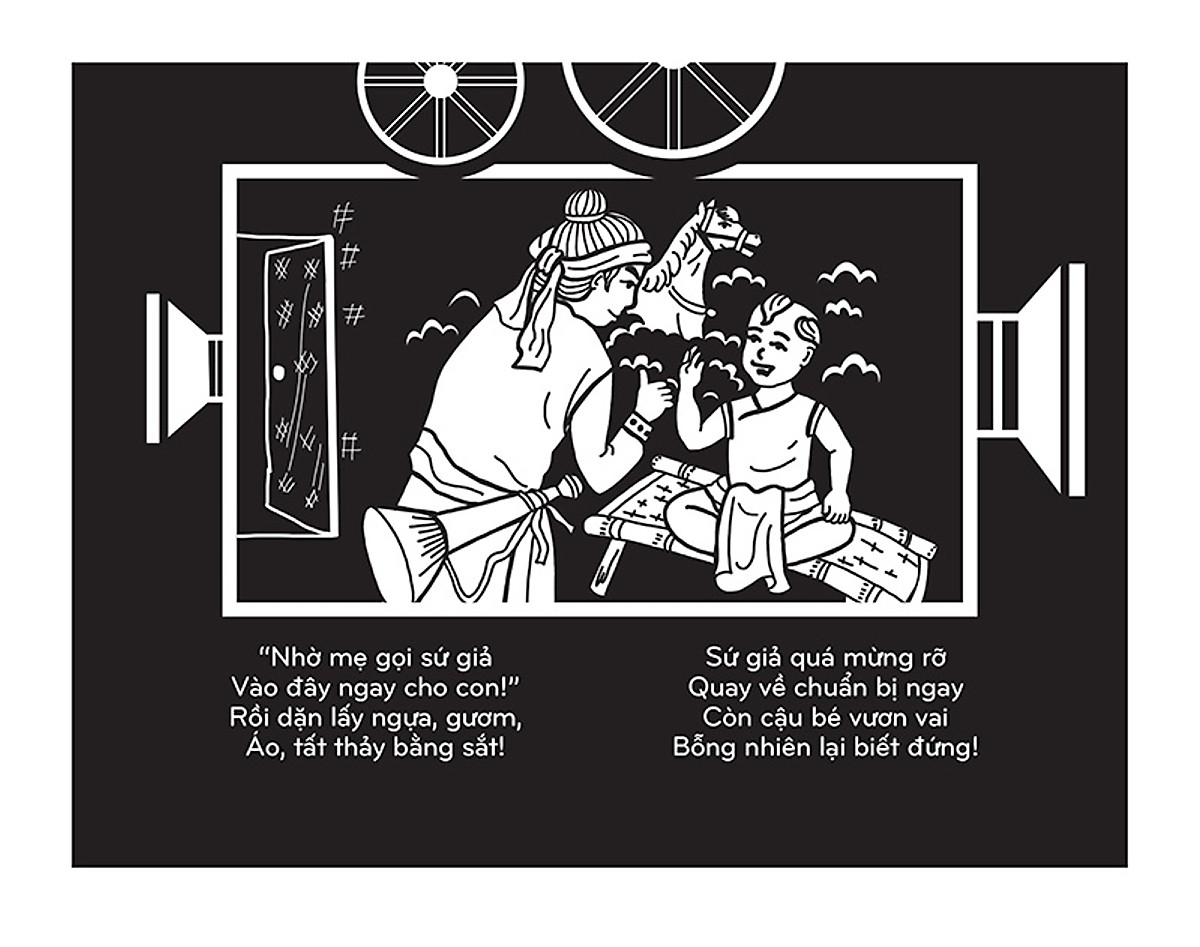 sách chiếu bóng - cinema book - rạp chiếu phim trong sách - thánh gióng - Ảnh 10