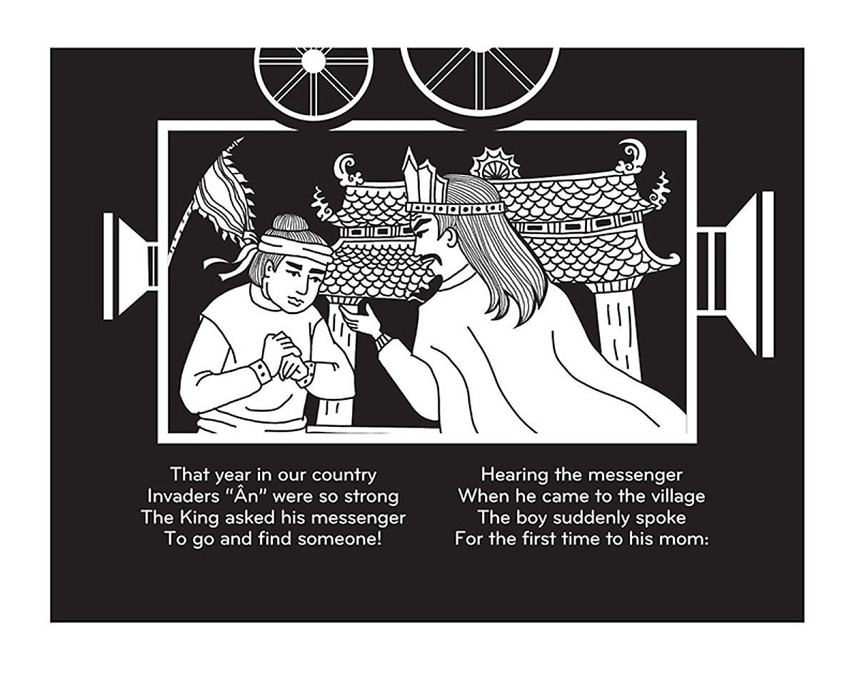 sách chiếu bóng - cinema book - rạp chiếu phim trong sách - thánh gióng - Ảnh 9