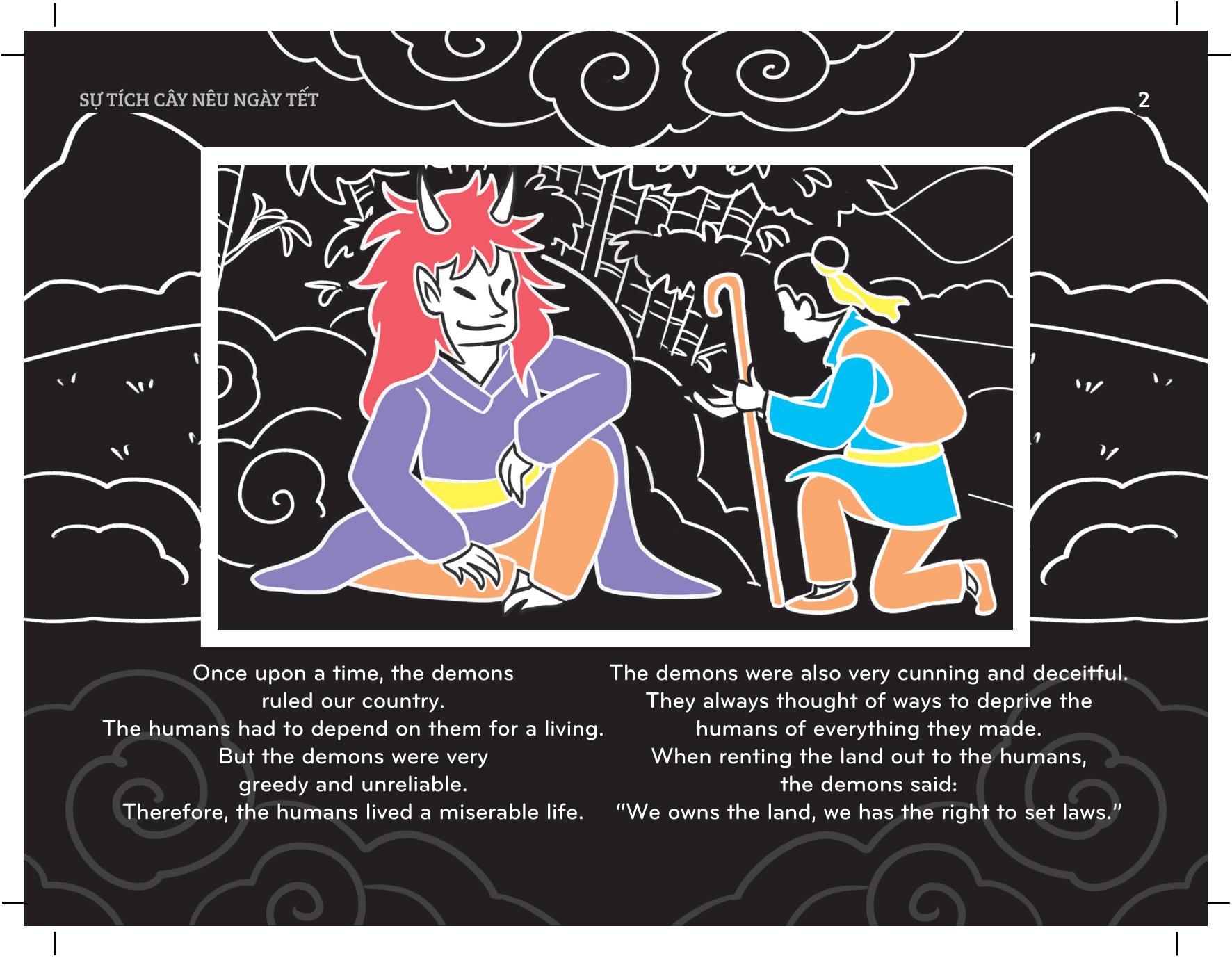 sách chiếu bóng thần kỳ - sự tích cây nêu ngày tết - Ảnh 4