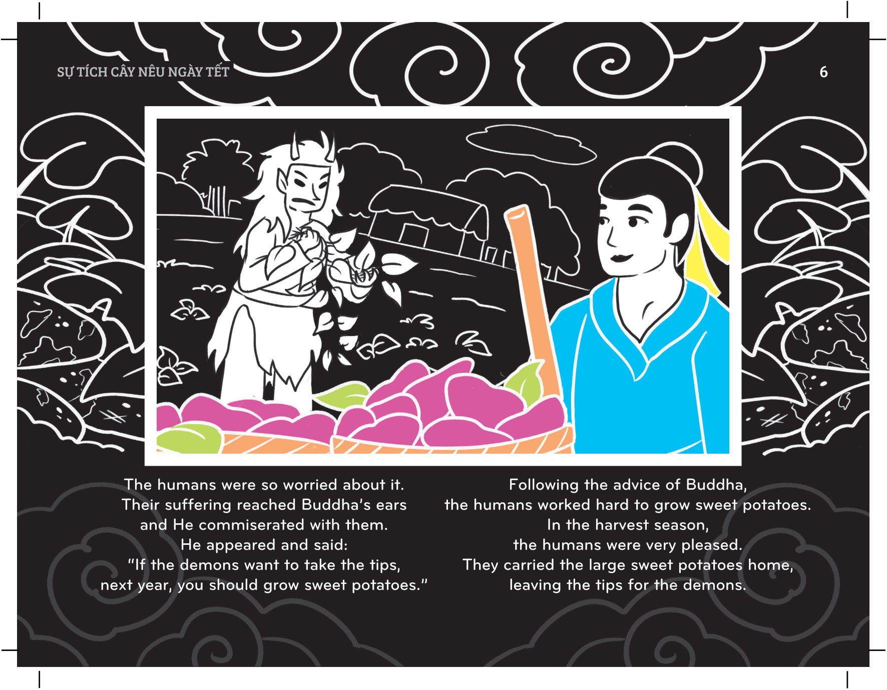 sách chiếu bóng thần kỳ - sự tích cây nêu ngày tết - Ảnh 8