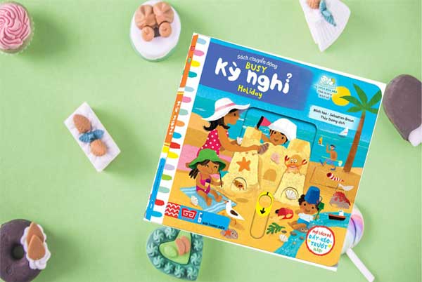 sách chuyển động - busy - holiday - kỳ nghỉ - Ảnh 3