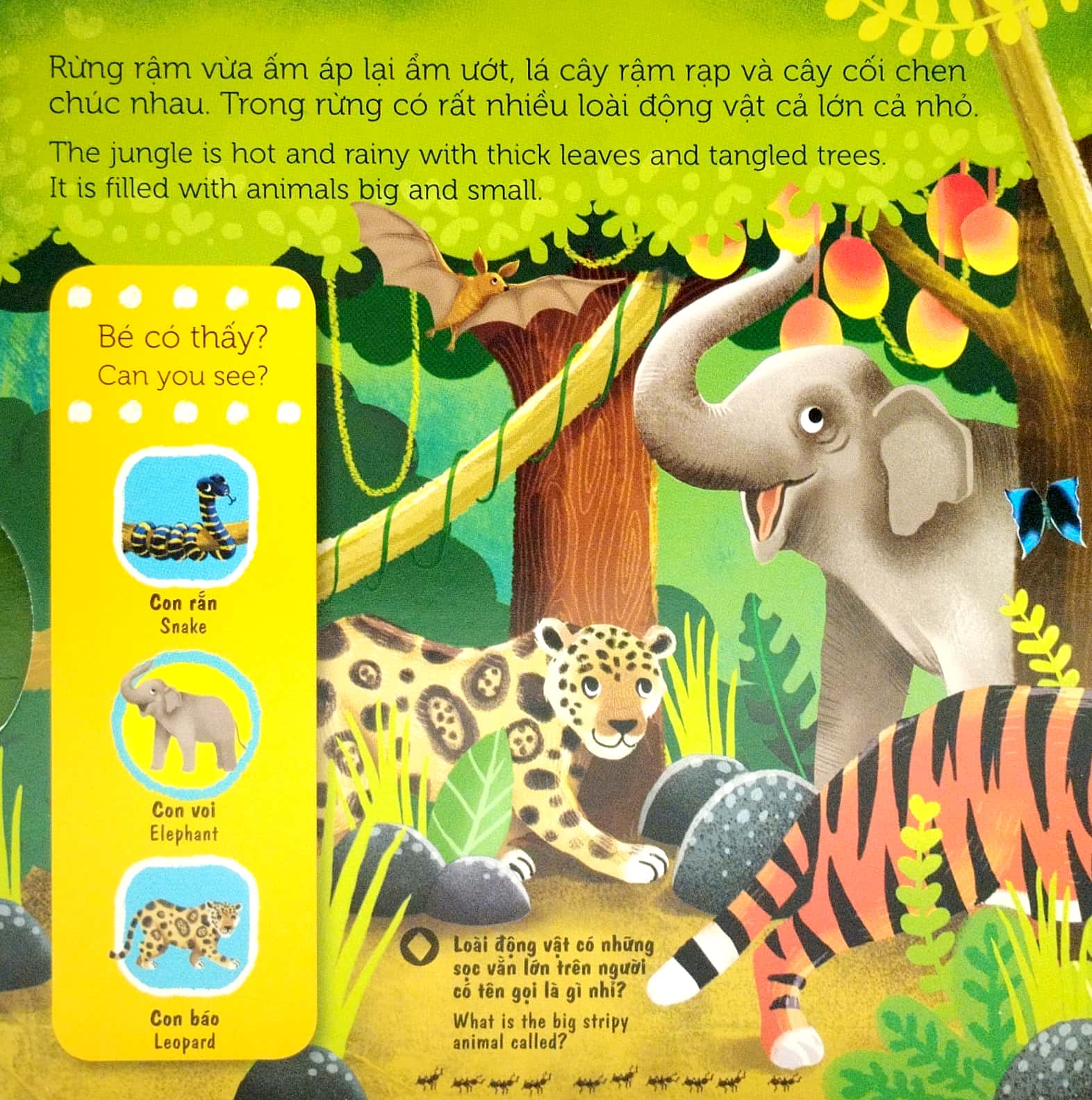 sách chuyển động - first explorers - in the jungle - trong khu rừng - Ảnh 3