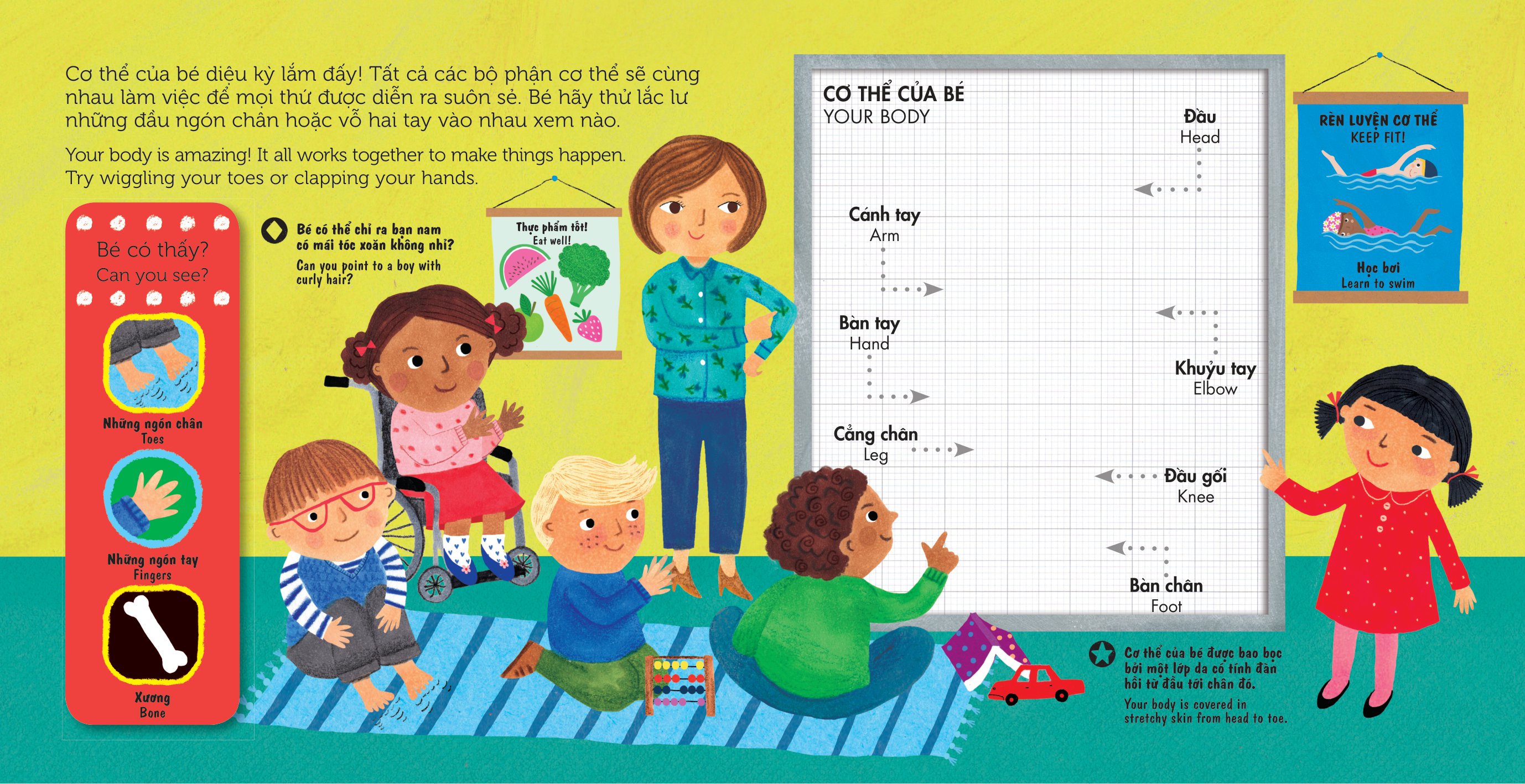 sách chuyển động - first explorers - my body - cơ thể người - Ảnh 3