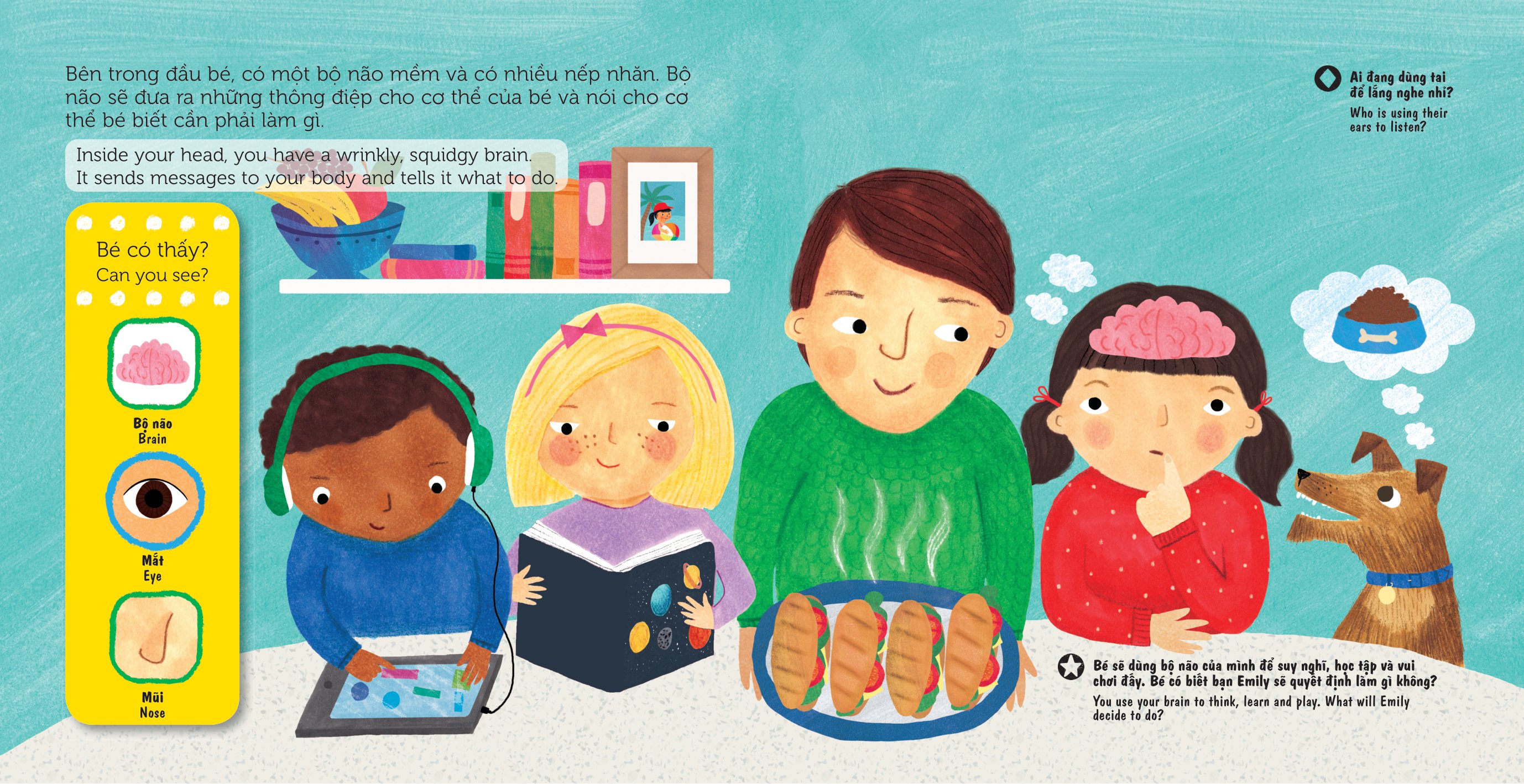 sách chuyển động - first explorers - my body - cơ thể người - Ảnh 4