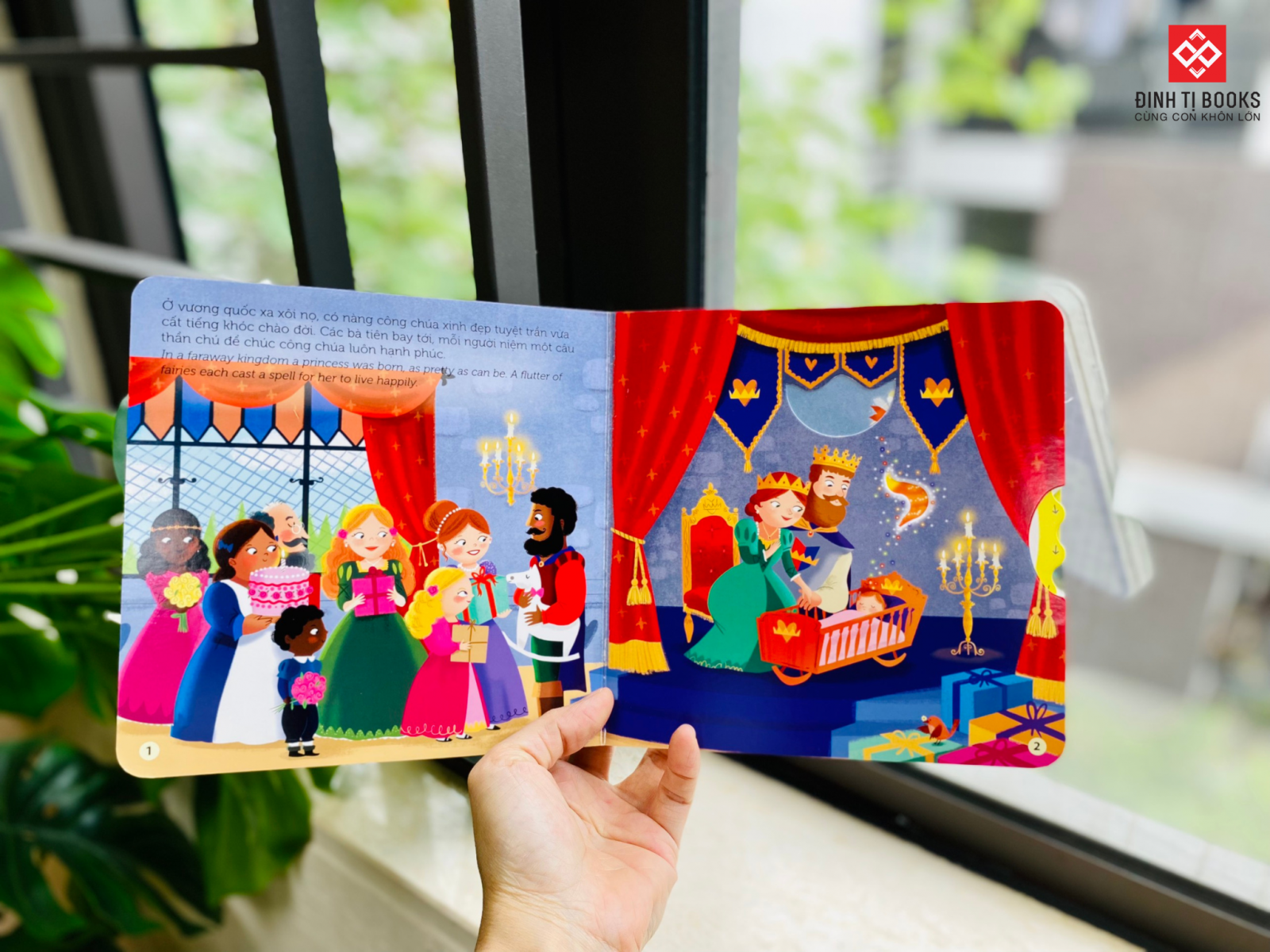 sách chuyển động - first stories - công chúa ngủ trong rừng - sleeping beauty - Ảnh 4