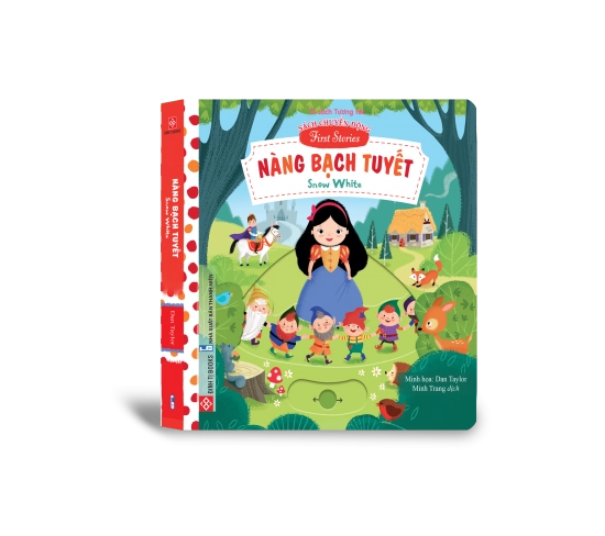 sách chuyển động - first stories - nàng bạch tuyết - snow white - Ảnh 2