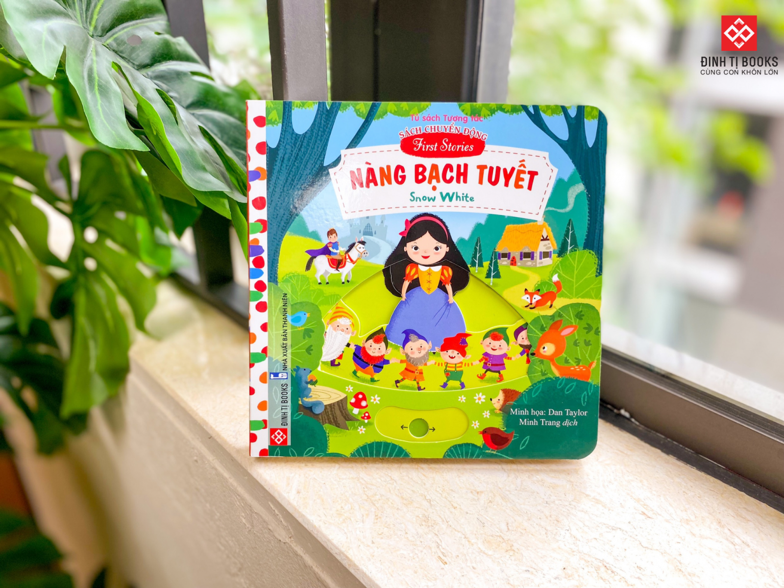 sách chuyển động - first stories - nàng bạch tuyết - snow white - Ảnh 3