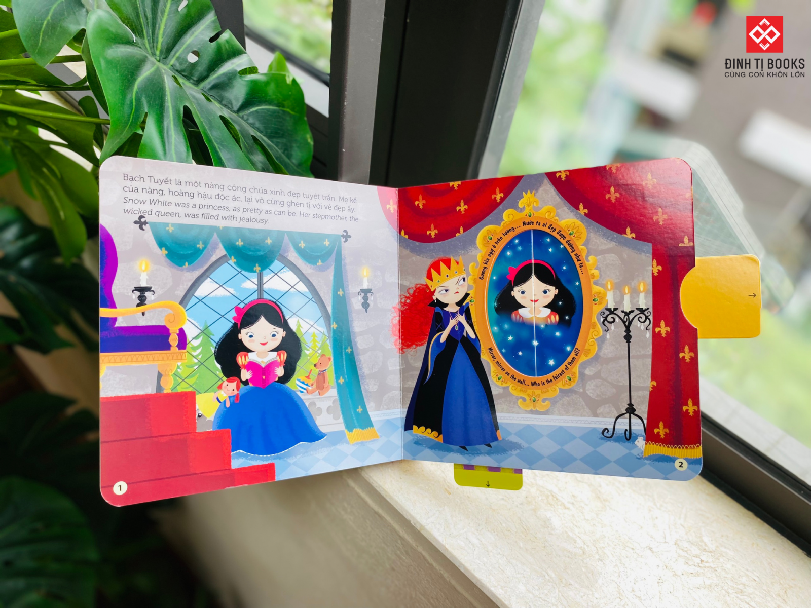 sách chuyển động - first stories - nàng bạch tuyết - snow white - Ảnh 4