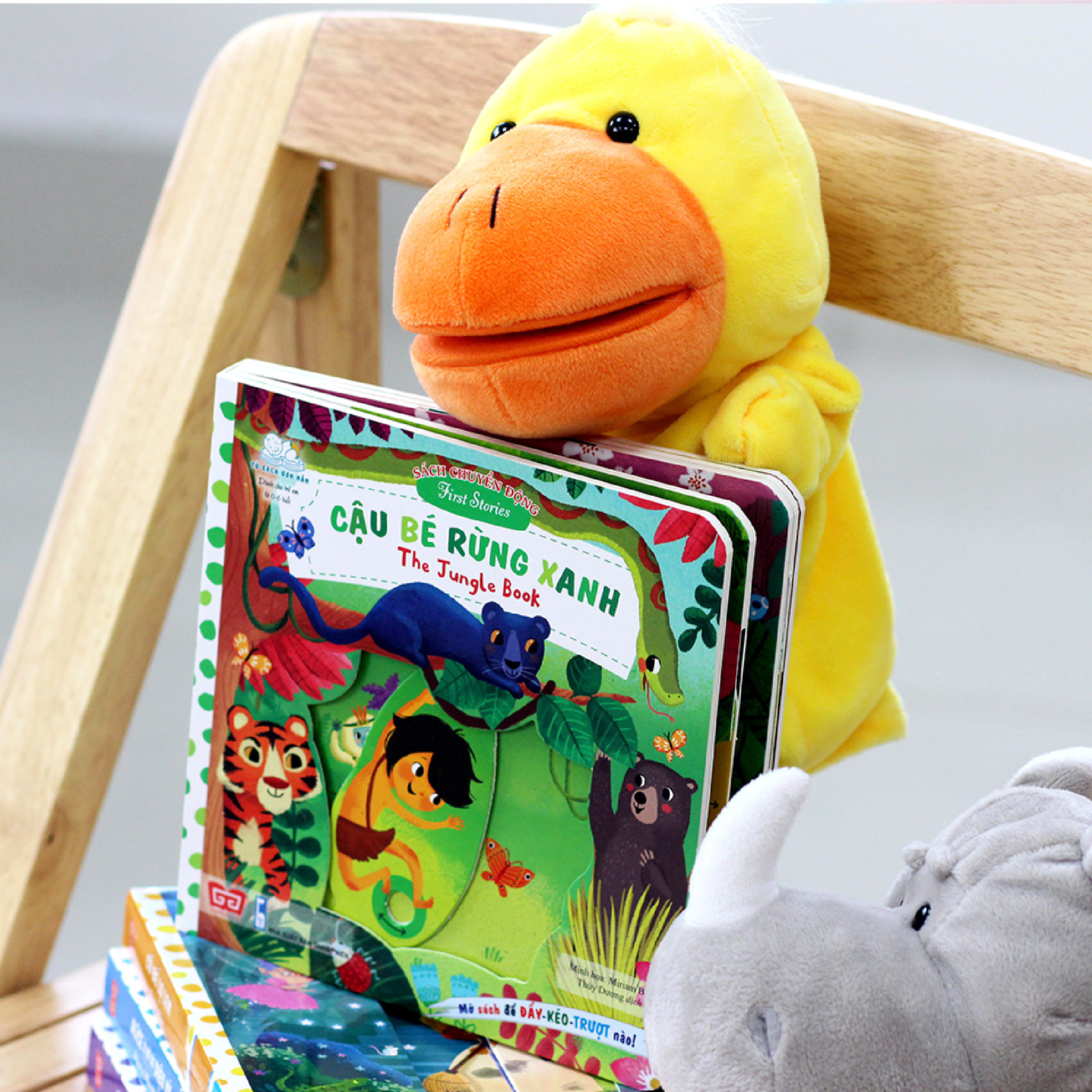 sách chuyển động - first stories - the jungle book - cậu bé rừng xanh - Ảnh 5