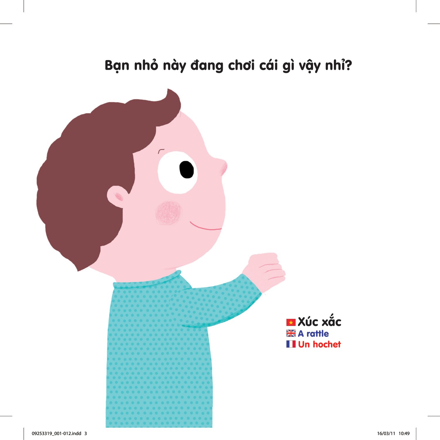 sách chuyển động thông minh đa ngữ việt - anh - pháp: đồ dùng của bé - baby stuffs - les matériels de puériculture - Ảnh 3