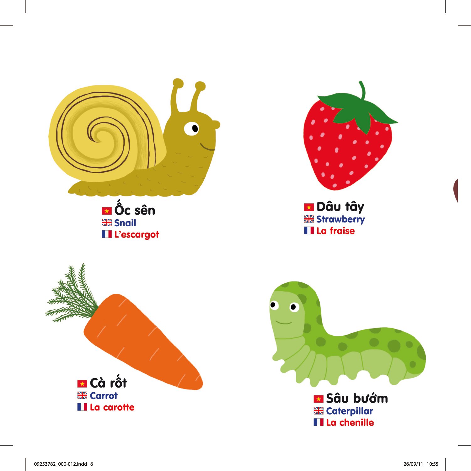 sách chuyển động thông minh đa ngữ việt - anh - pháp: khu vườn bí mật - secret garden - le jardin secret - Ảnh 6