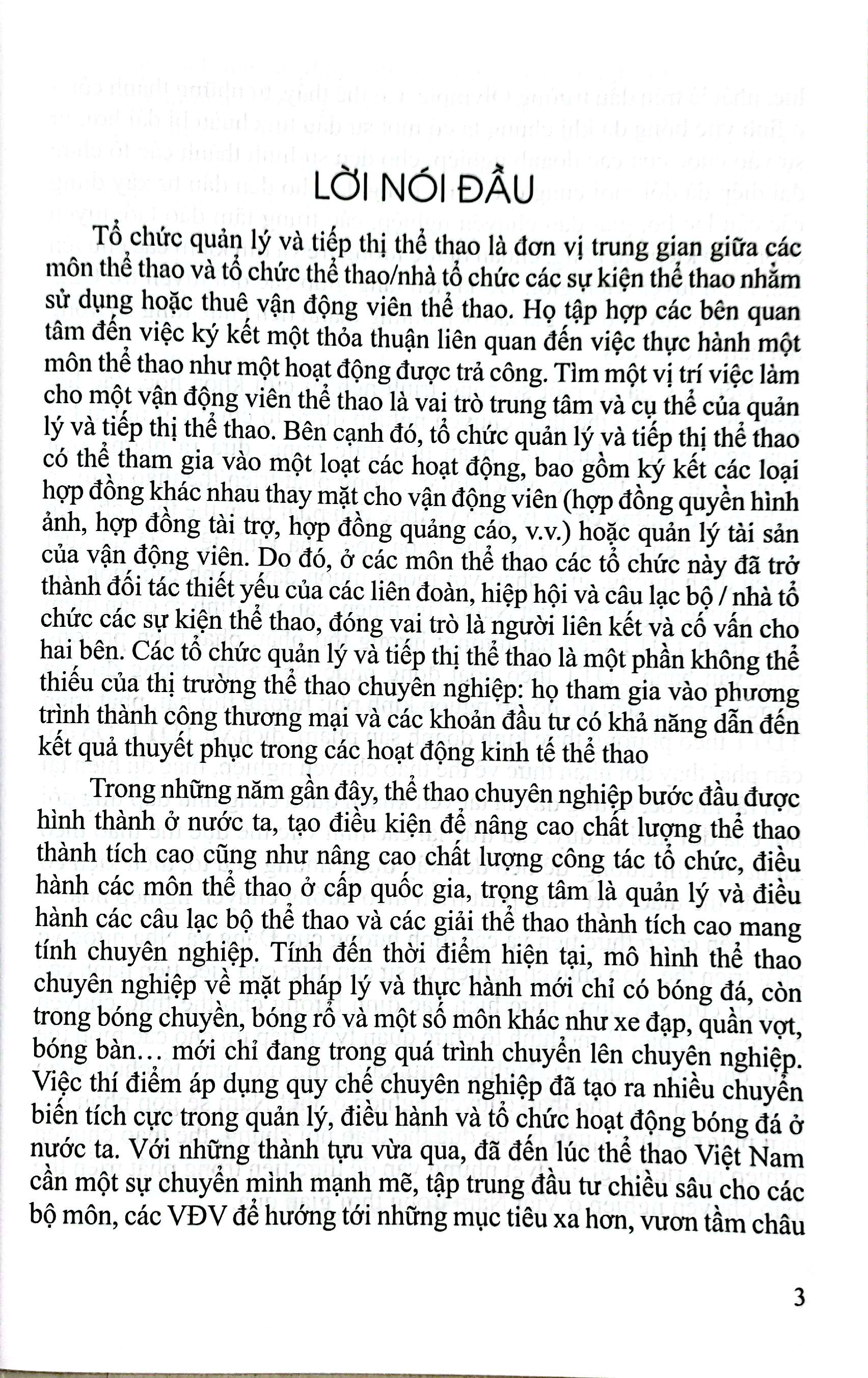sách chuyên khảo - mô hình tổ chức quản lý và tiếp thị thể thao chuyên nghiệp tại việt nam - Ảnh 3