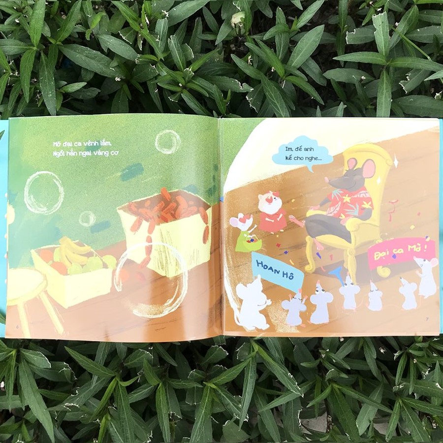 sách đa tương tác - có một truyện cổ mới cho bé: đeo chuông cổ mèo (dành cho bé 3-8 tuổi) - Ảnh 2