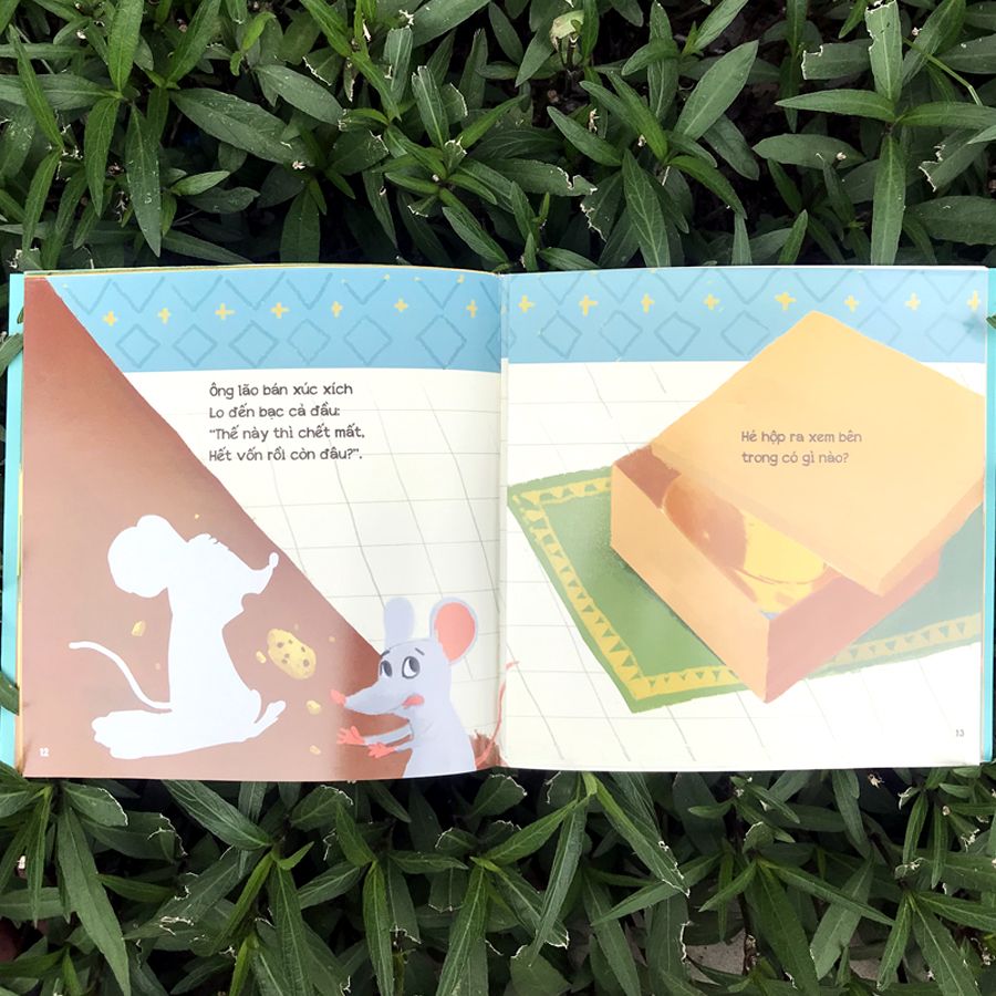 sách đa tương tác - có một truyện cổ mới cho bé: đeo chuông cổ mèo (dành cho bé 3-8 tuổi) - Ảnh 3