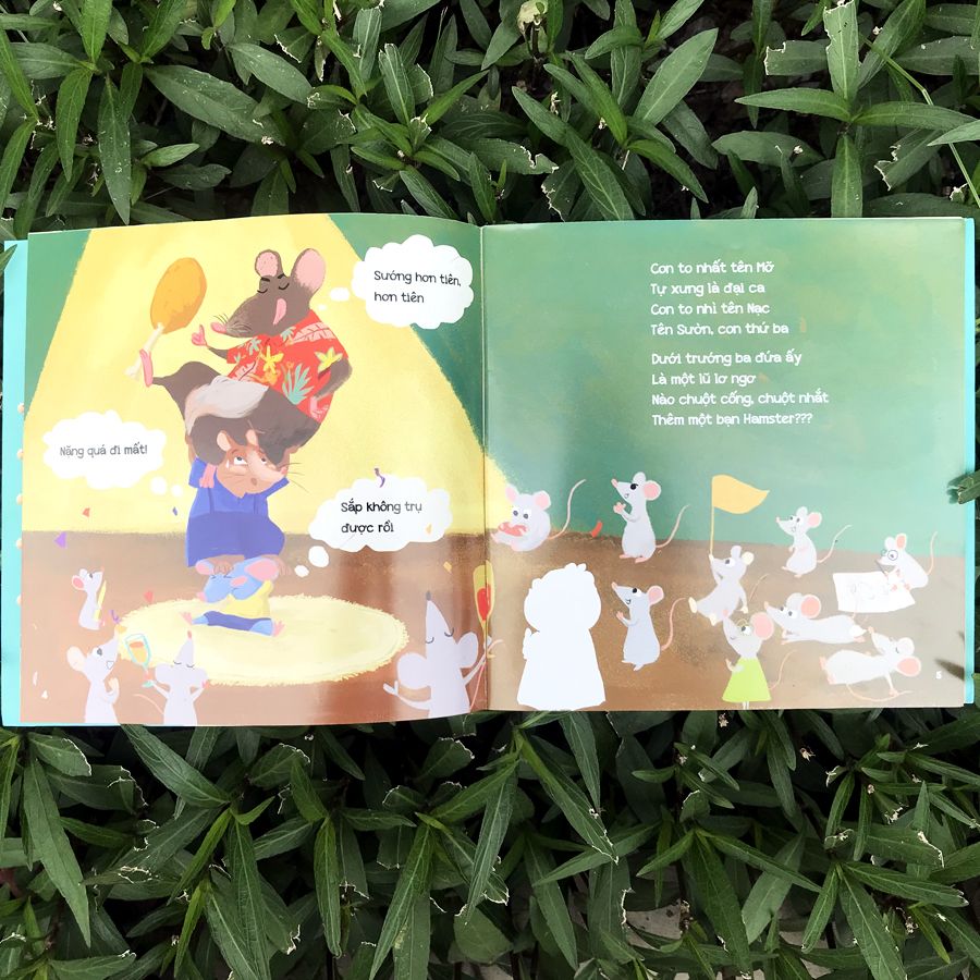 sách đa tương tác - có một truyện cổ mới cho bé: đeo chuông cổ mèo (dành cho bé 3-8 tuổi) - Ảnh 4