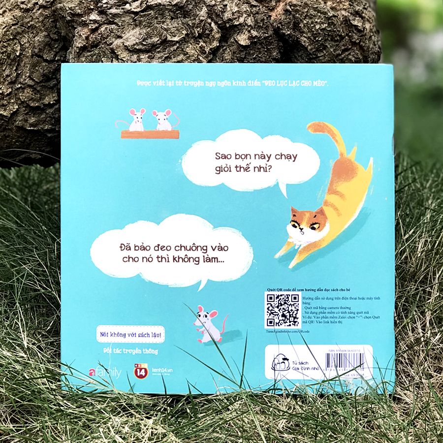 sách đa tương tác - có một truyện cổ mới cho bé: đeo chuông cổ mèo (dành cho bé 3-8 tuổi) - Ảnh 7