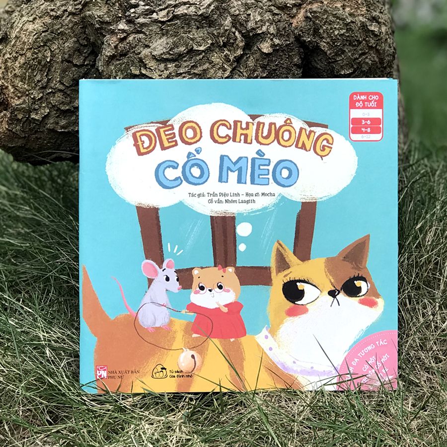 sách đa tương tác - có một truyện cổ mới cho bé: đeo chuông cổ mèo (dành cho bé 3-8 tuổi) - Ảnh 8