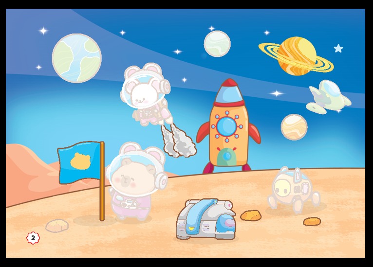 Sách Dán Hình - Capy Và Chuyến Du Hành Vũ Trụ - Ảnh 5