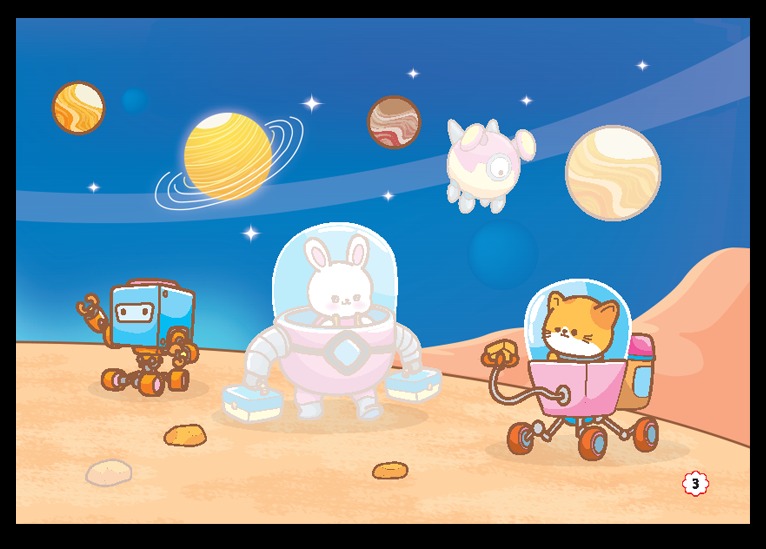 Sách Dán Hình - Capy Và Chuyến Du Hành Vũ Trụ - Ảnh 6