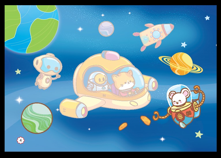 Sách Dán Hình - Capy Và Chuyến Du Hành Vũ Trụ - Ảnh 7