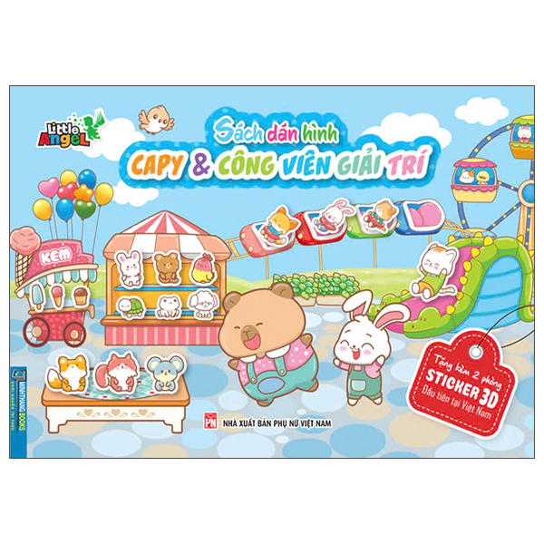 Sách Dán Hình - Capy Và Công Viên Giải Trí