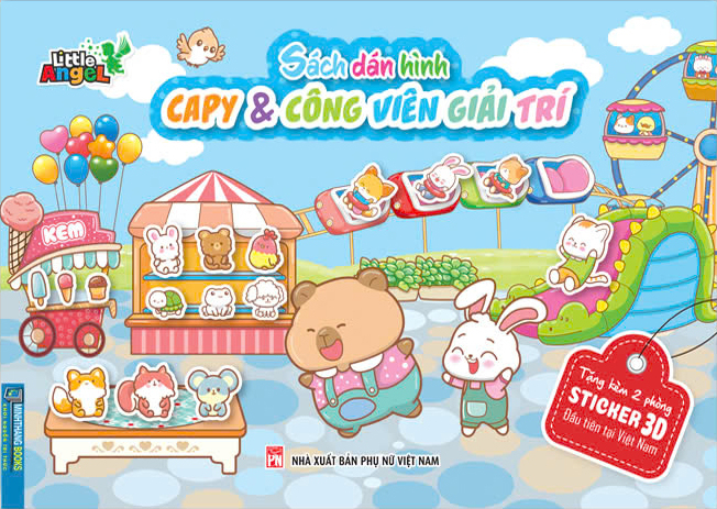 Sách Dán Hình - Capy Và Công Viên Giải Trí - Ảnh 2