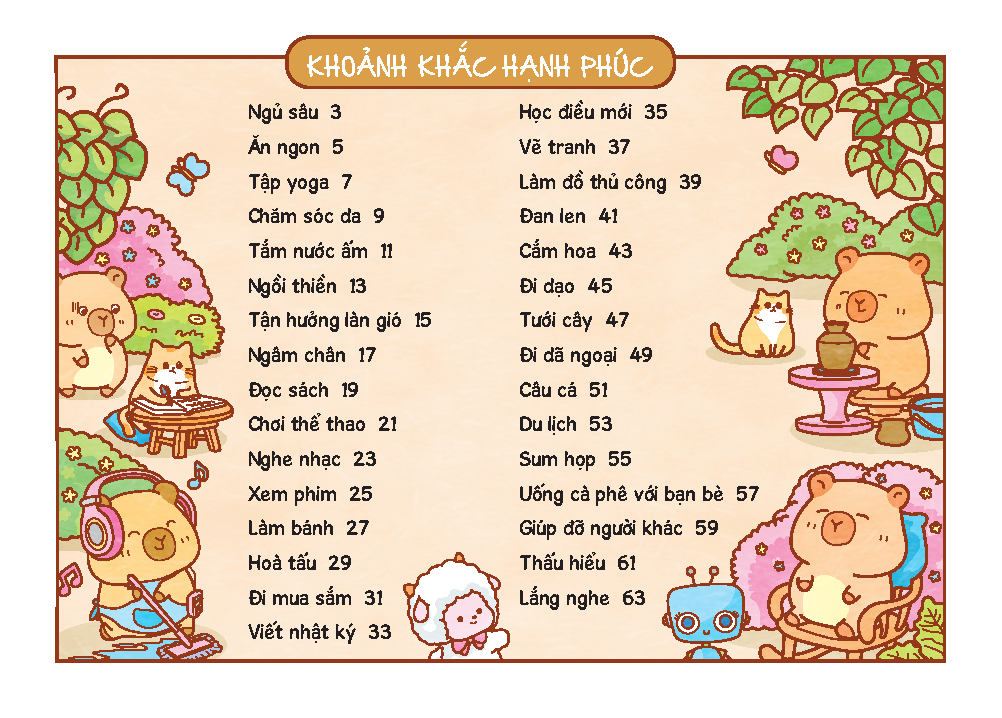 Sách Dán Hình - Capy Và Công Viên Giải Trí - Ảnh 6