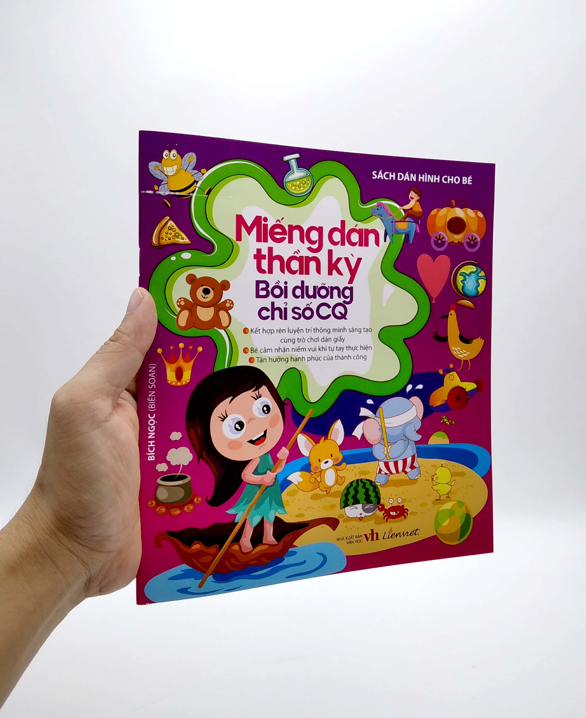 sách dán hình cho bé - miếng dán thần kỳ - bồi dưỡng chỉ số cq - Ảnh 7