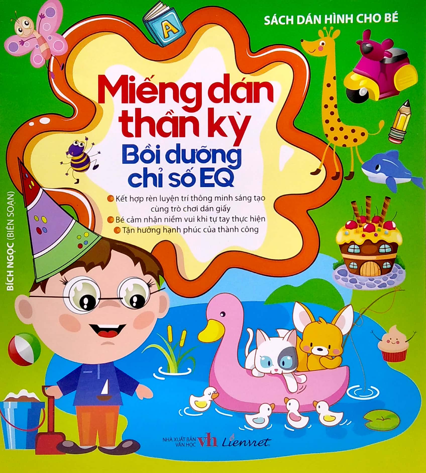 sách dán hình cho bé - miếng dán thần kỳ - bồi dưỡng chỉ số eq - Ảnh 2