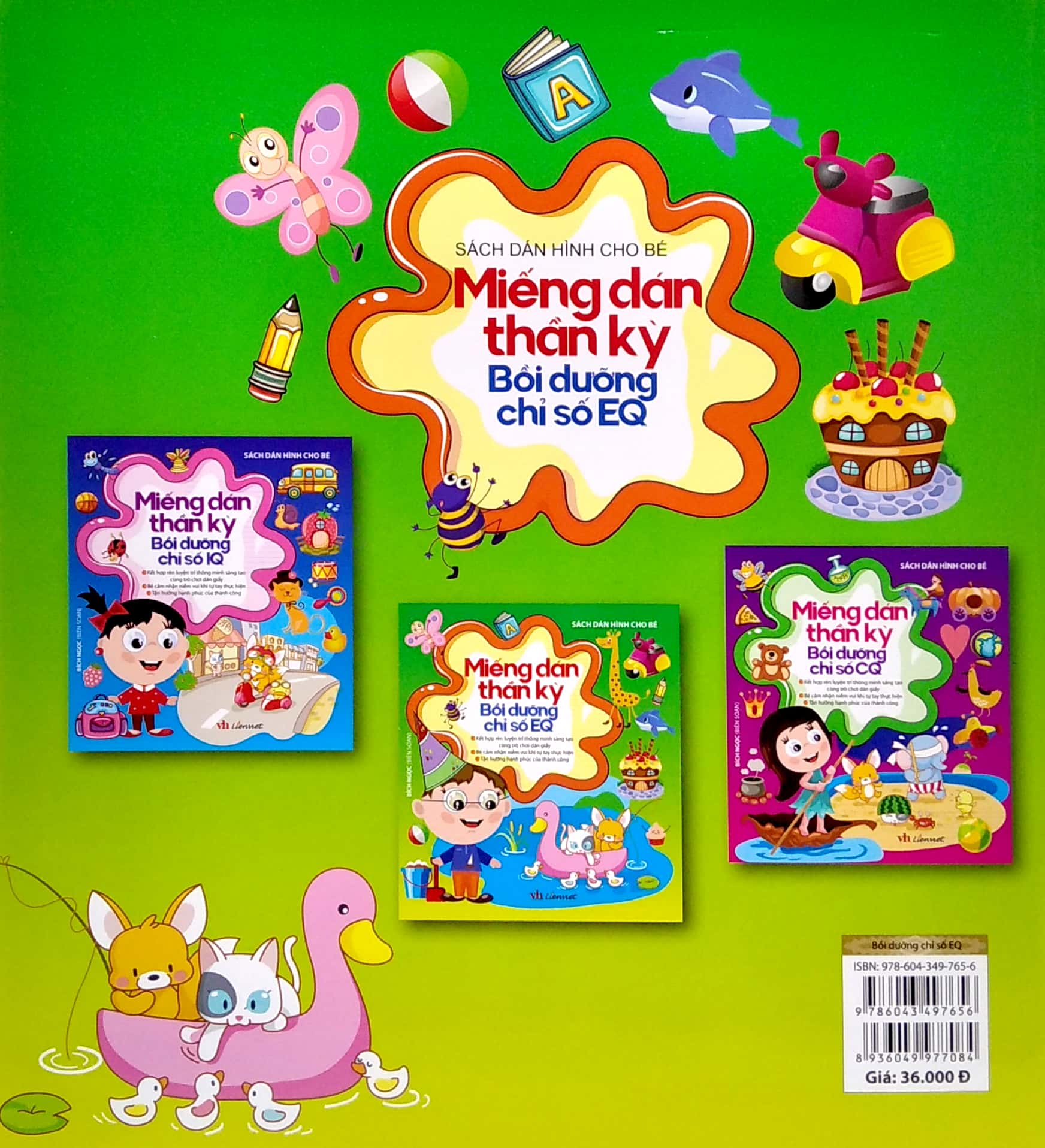 sách dán hình cho bé - miếng dán thần kỳ - bồi dưỡng chỉ số eq - Ảnh 6