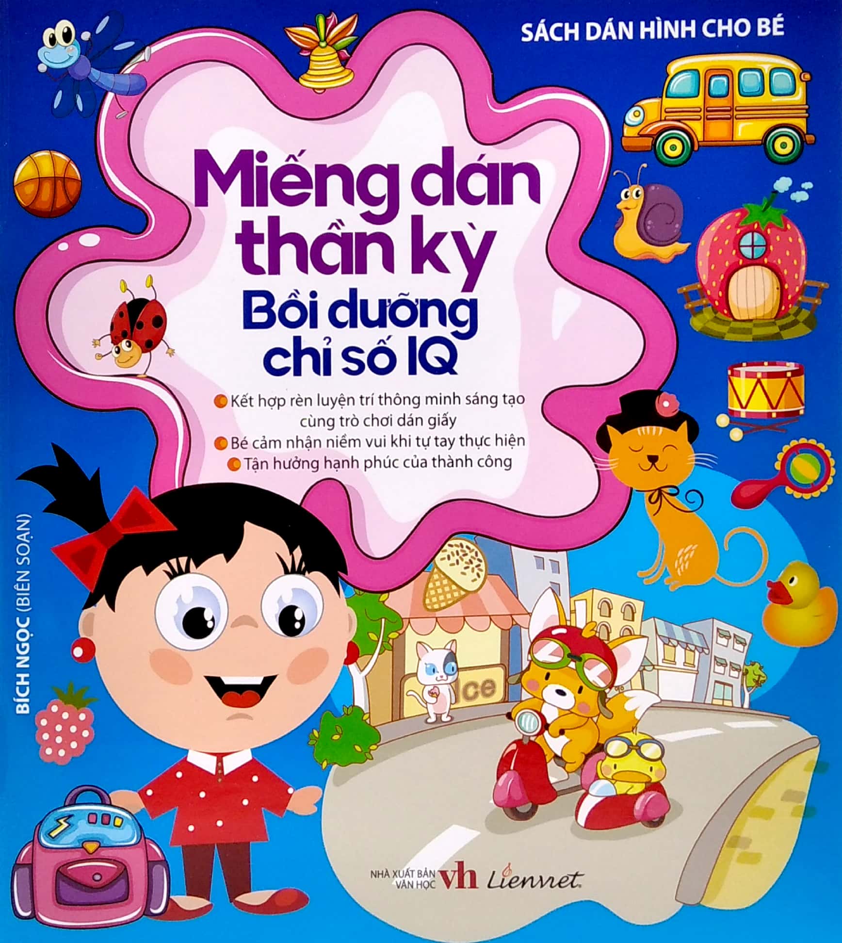 sách dán hình cho bé - miếng dán thần kỳ - bồi dưỡng chỉ số iq - Ảnh 2