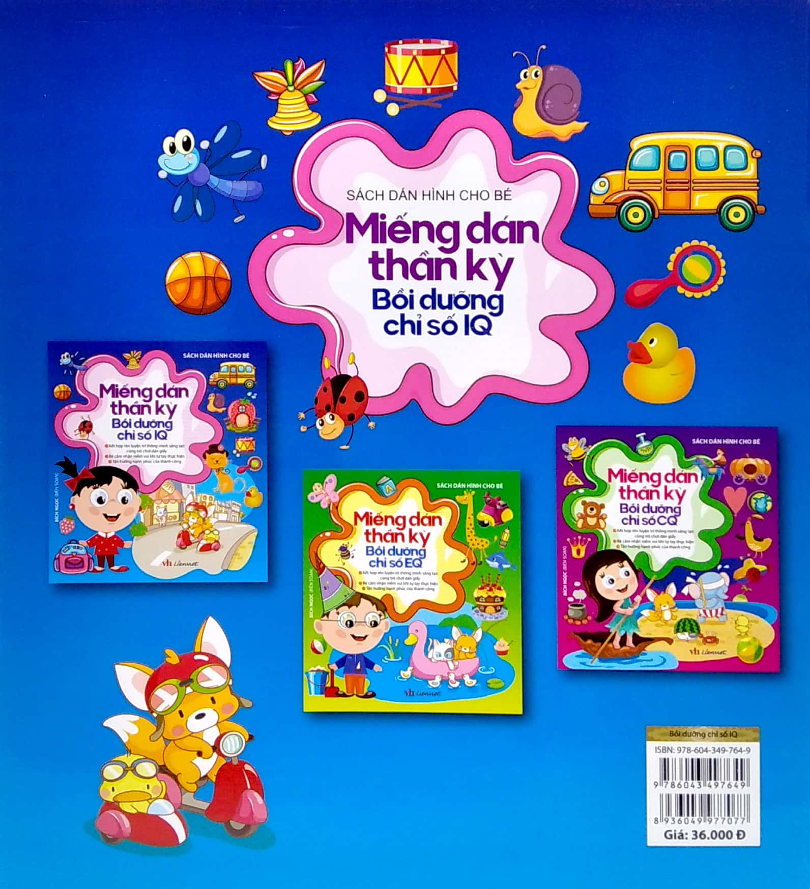 sách dán hình cho bé - miếng dán thần kỳ - bồi dưỡng chỉ số iq - Ảnh 6