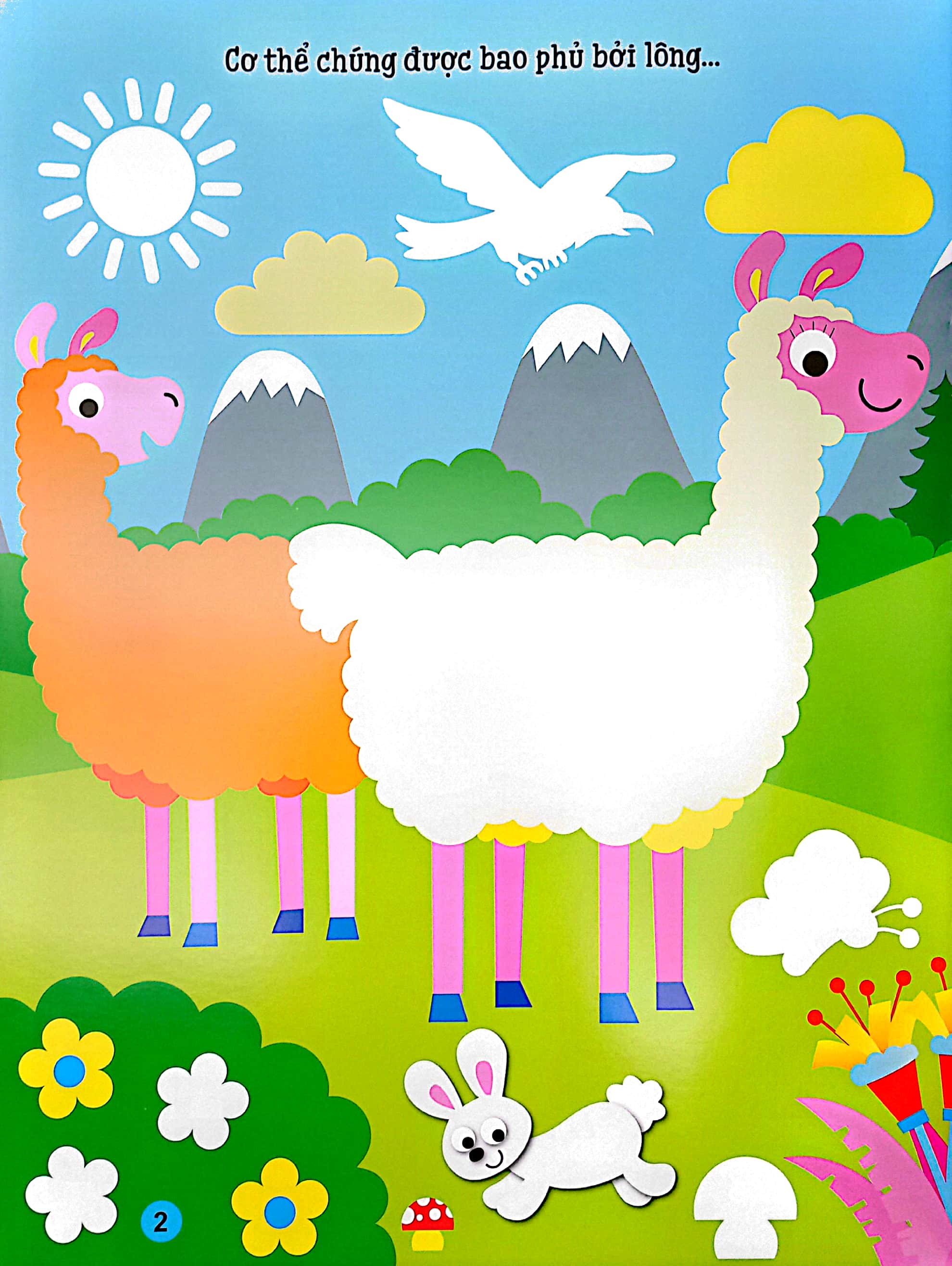 sách dán hình đầu đời cho bé: lạc đà không bướu - Ảnh 4