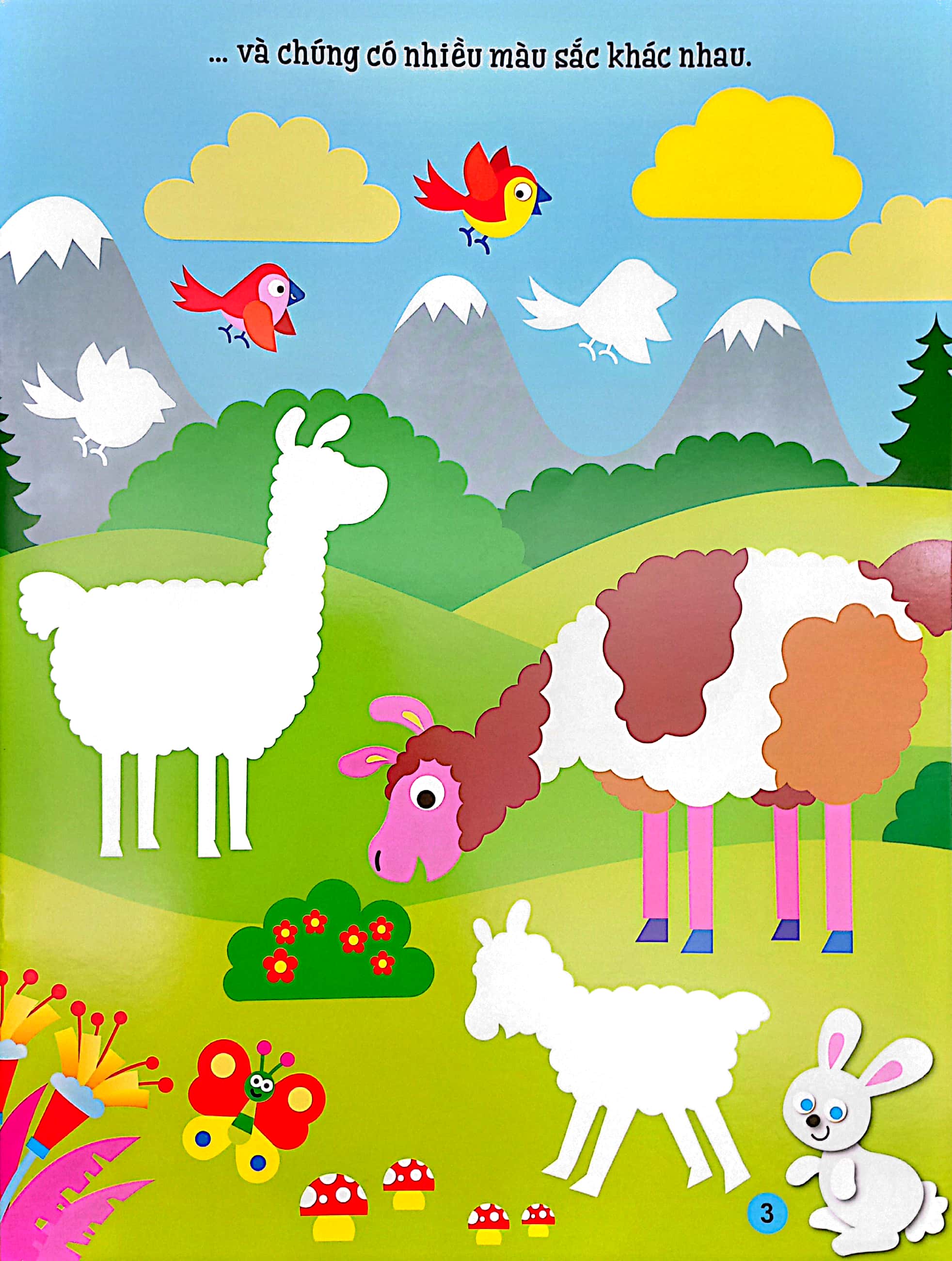 sách dán hình đầu đời cho bé: lạc đà không bướu - Ảnh 5