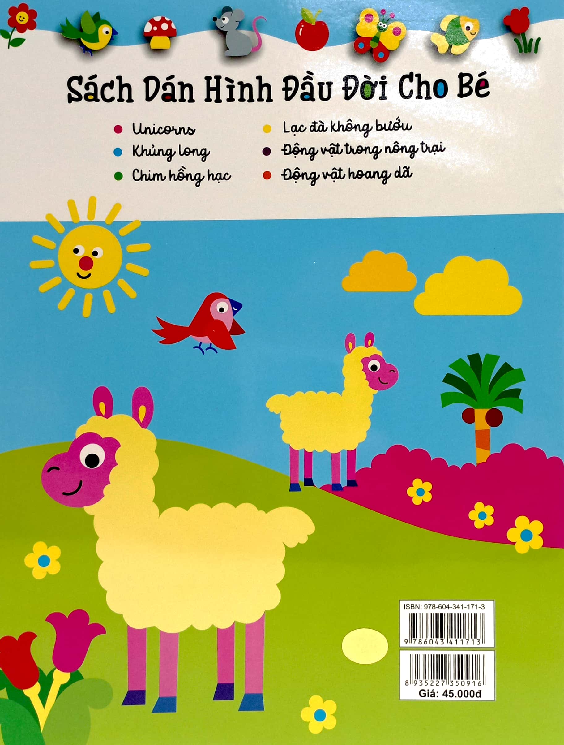 sách dán hình đầu đời cho bé: lạc đà không bướu - Ảnh 6