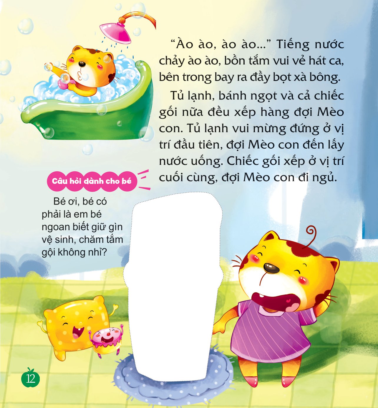 sách dán hình dạy trẻ thói quen tốt - đừng quên đánh răng - Ảnh 11