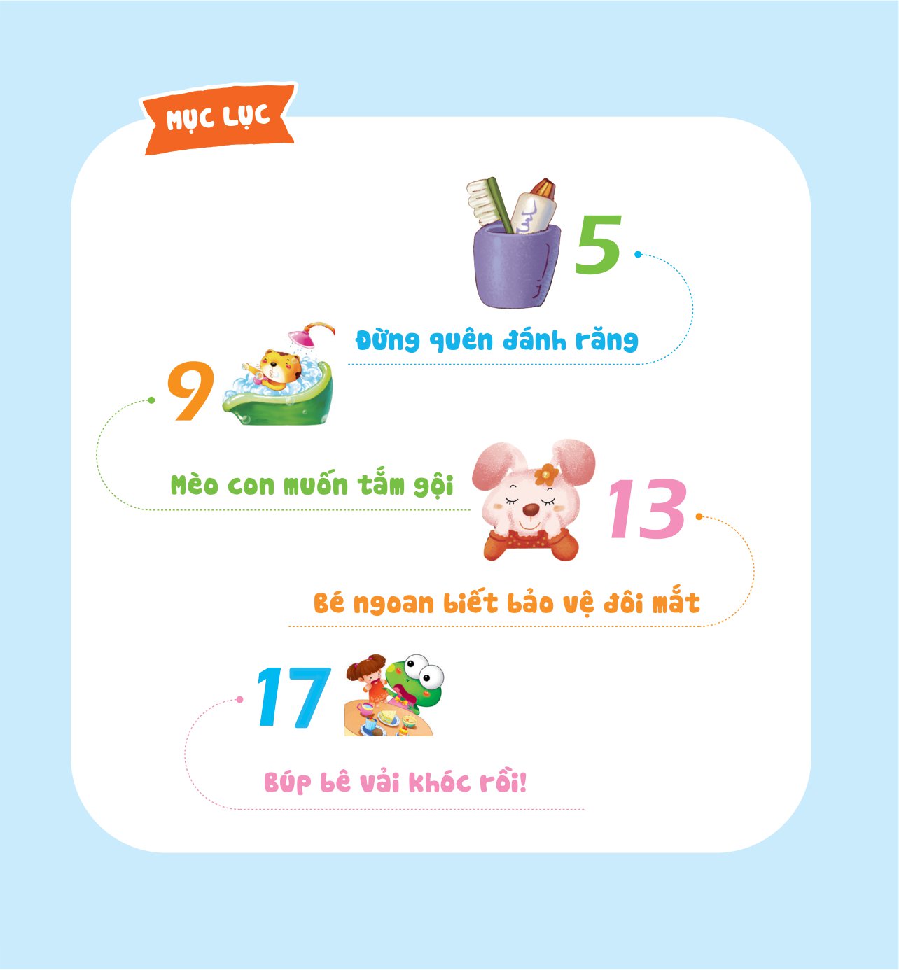 sách dán hình dạy trẻ thói quen tốt - đừng quên đánh răng - Ảnh 3