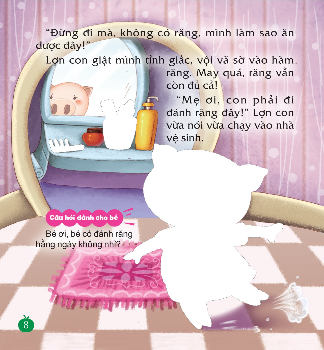 sách dán hình dạy trẻ thói quen tốt - đừng quên đánh răng - Ảnh 7