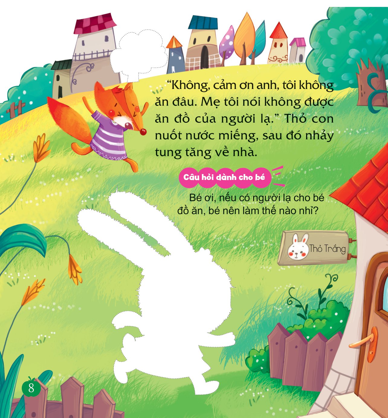 sách dán hình dạy trẻ thói quen tốt - không ăn đồ của người lạ - Ảnh 7