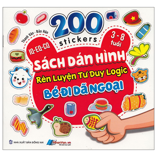 Sách Dán Hình Rèn Luyện Tư Duy Logic - Bé Đi Dã Ngoại