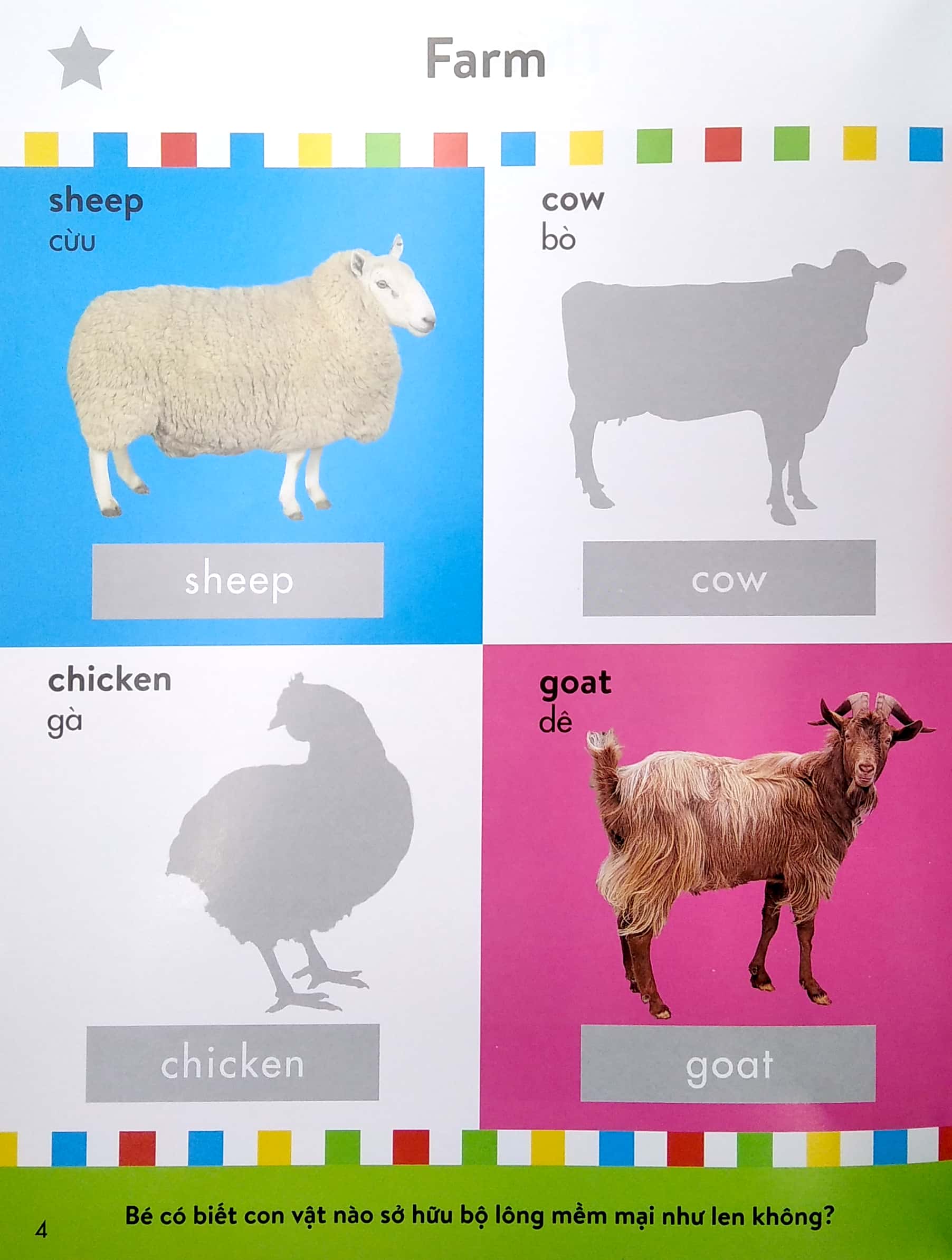 sách dán hình thông minh - 100 loài động vật đầu tiên của bé - Ảnh 5