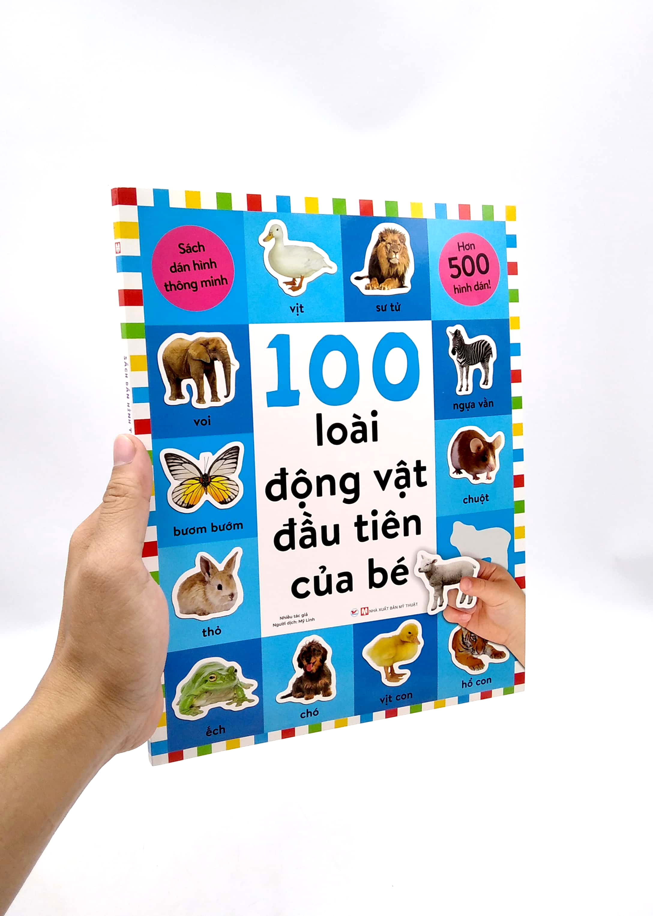 sách dán hình thông minh - 100 loài động vật đầu tiên của bé - Ảnh 7