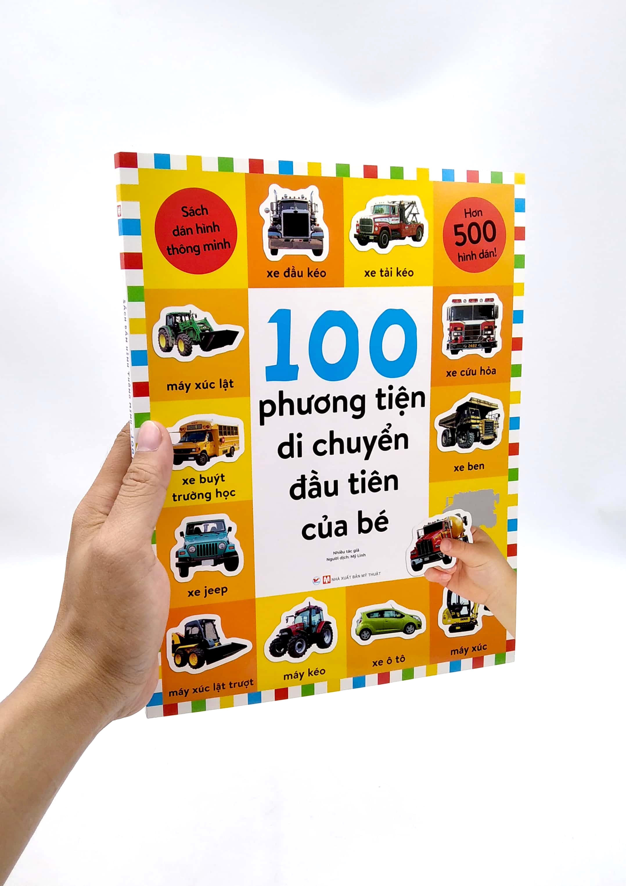 sách dán hình thông minh - 100 phương tiện di chuyển đầu tiên của bé - Ảnh 7
