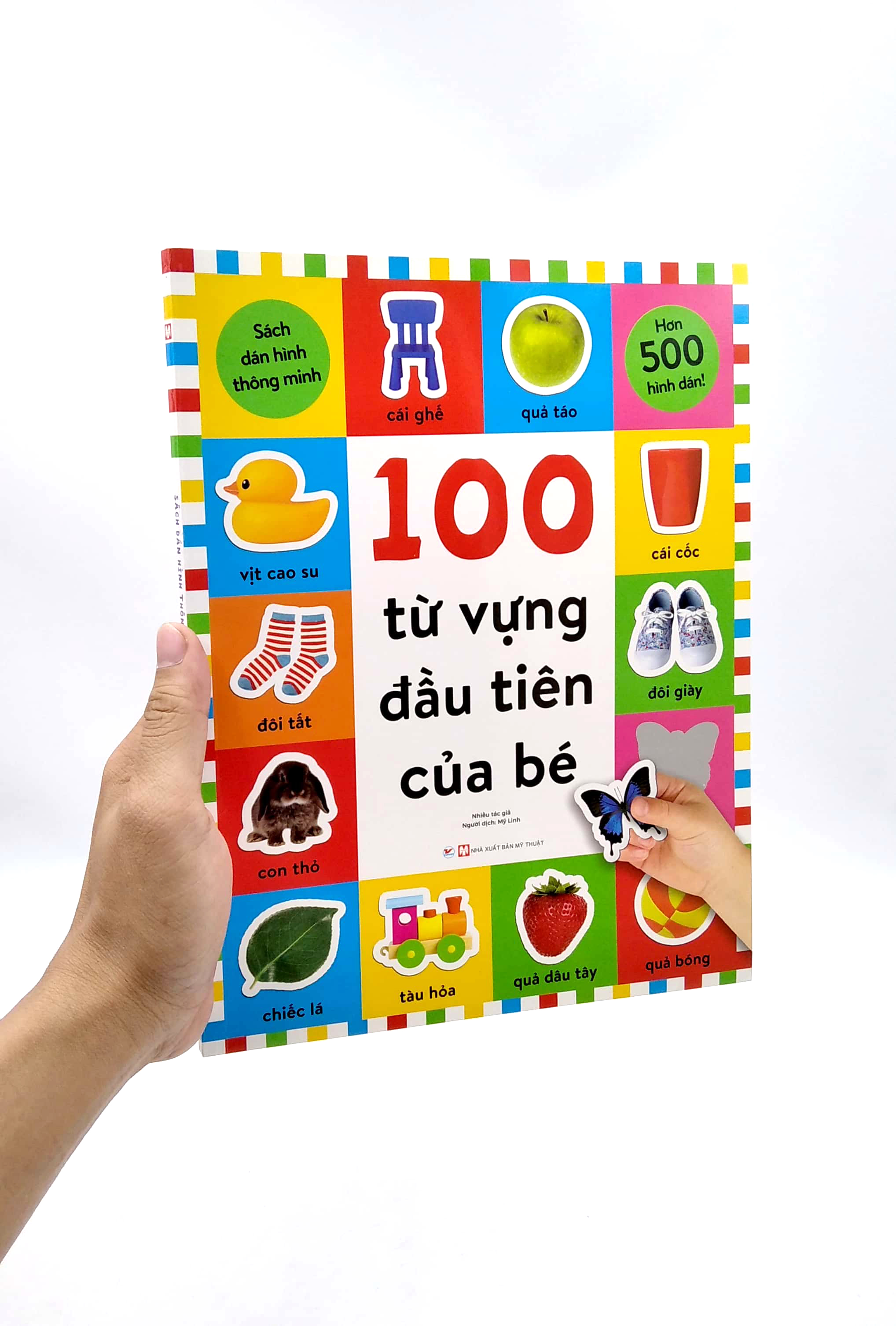 sách dán hình thông minh - 100 từ vựng đầu tiên của bé - Ảnh 7