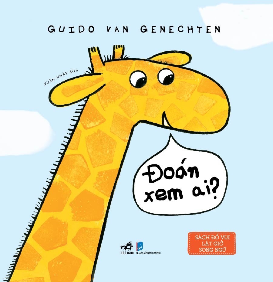 sách đố vui lật giở song ngữ - đoán xem ai? - bìa cứng - Ảnh 2